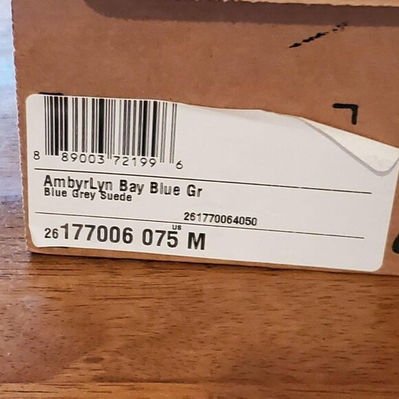 Clarks AmbyrLyn Heels in Bay Blue Grey - Picture 5 of 5